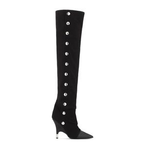 Giuseppe Zanotti Harper Over the Knee Boots Size 38EU